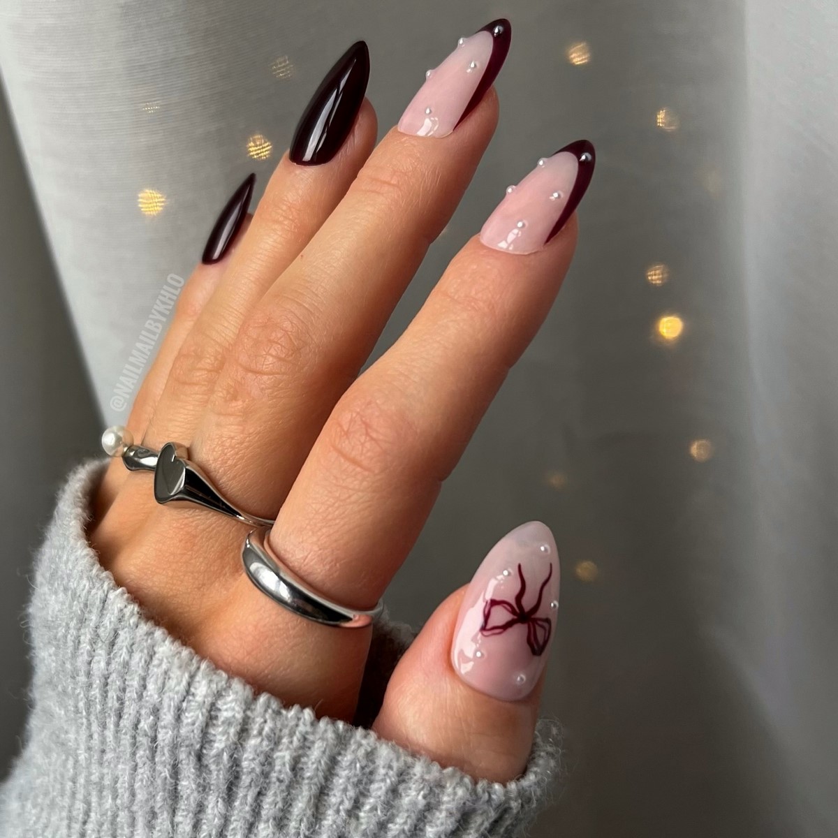 Зимовий манікюр на січень 2026 – тренди на фото