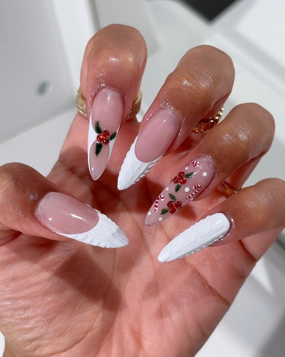 Френч-манікюр на Новий рік 2026: найкращі ідеї дизайну