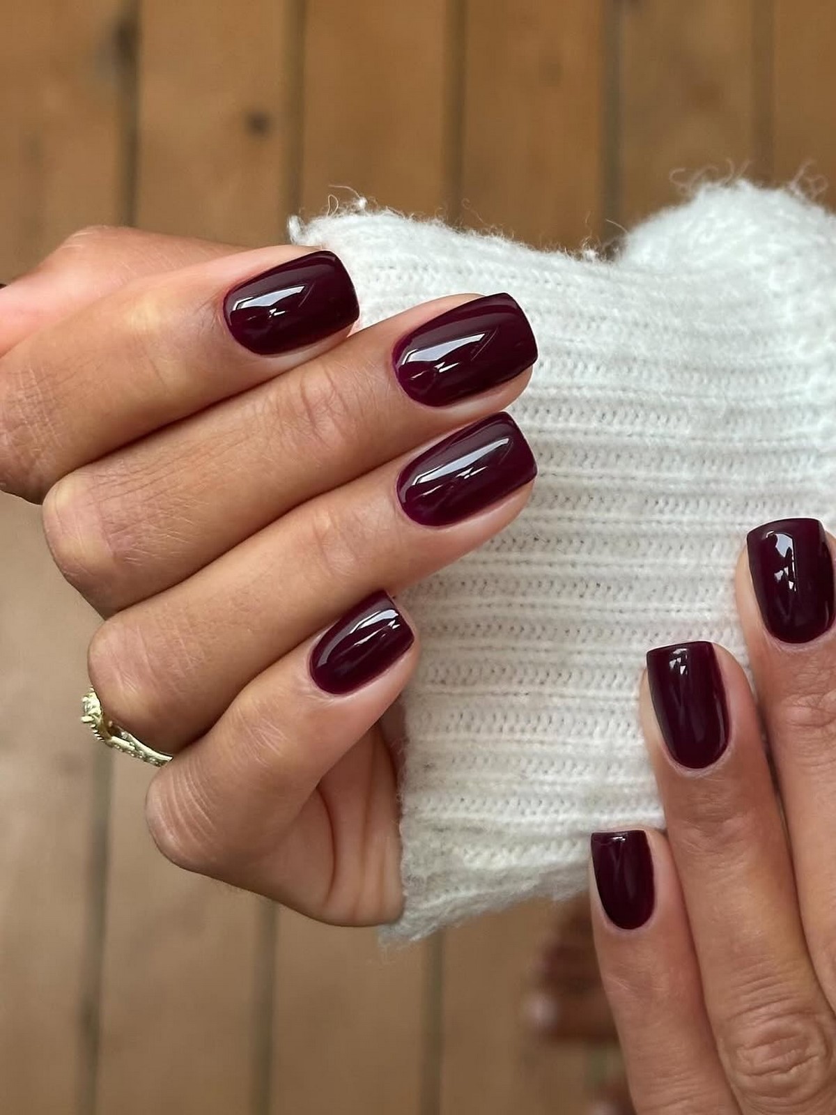 Модний зимовий манікюр на квадратні нігті: тренди 2026