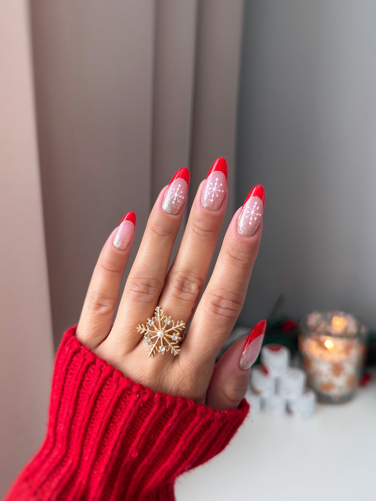 Червоний френч взимку 2026 як символ стильної елегантності