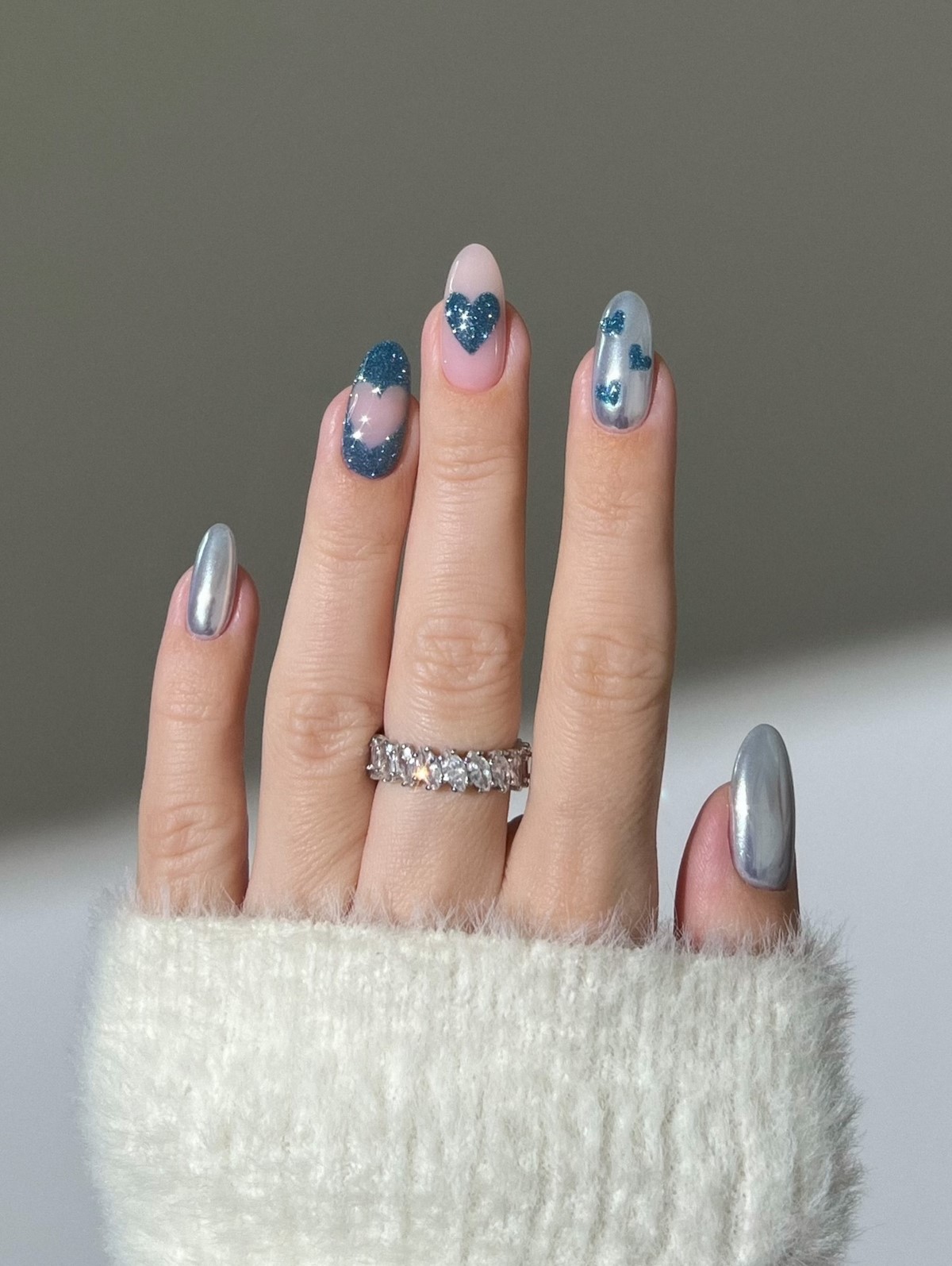 Манікюр на День святого Валентина 2026 з романтичним настроєм