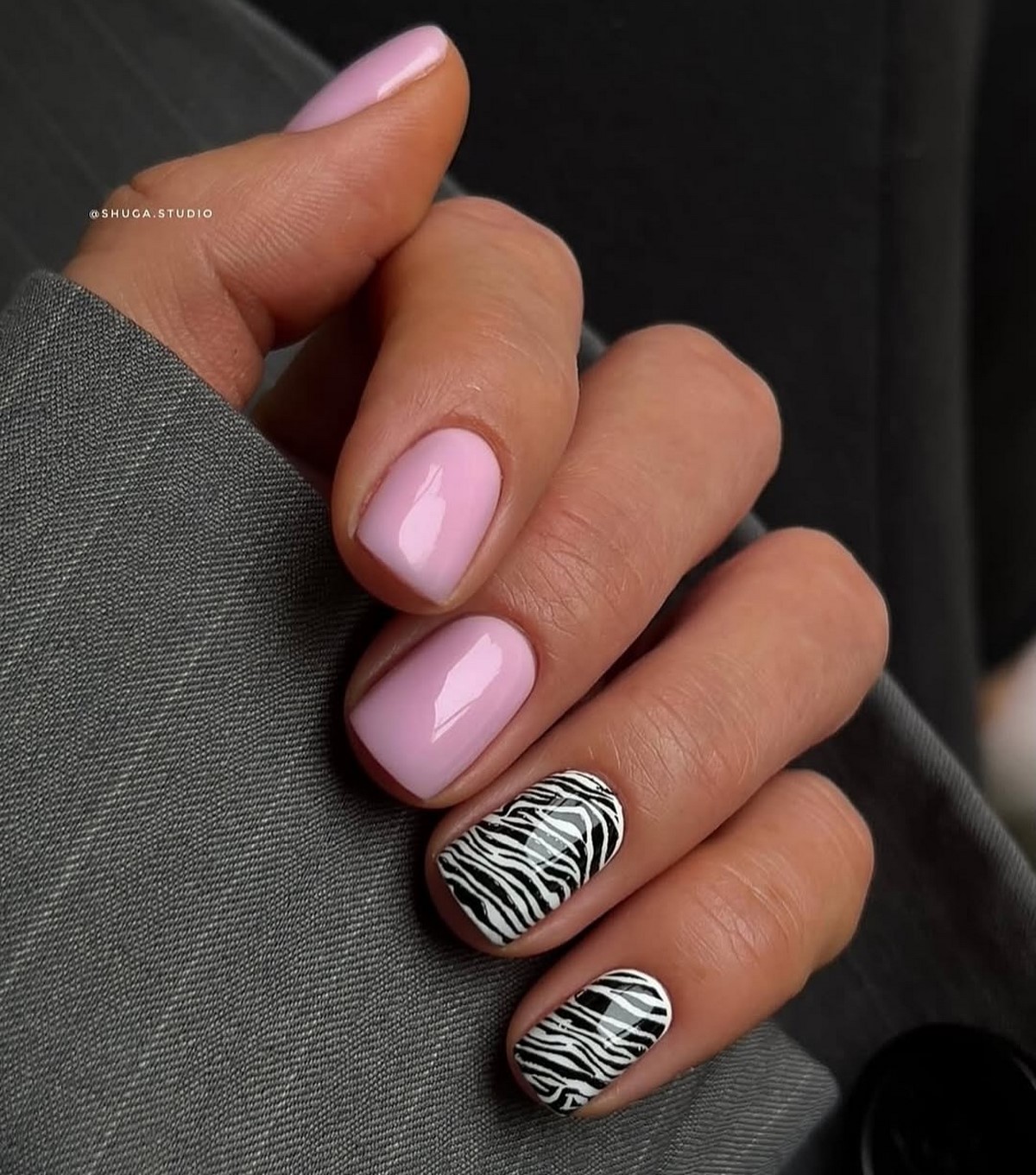 Ніжний манікюр на короткі нігті весни 2026 – трендові ідеї