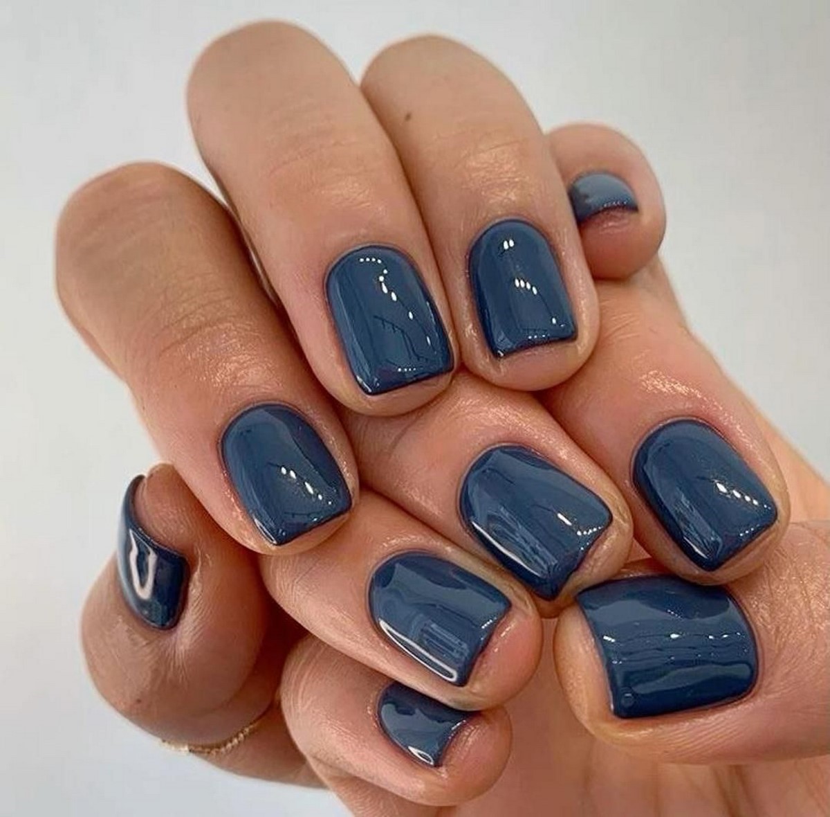 Джинсовий манікюр 2026: синій, який носять із денімом