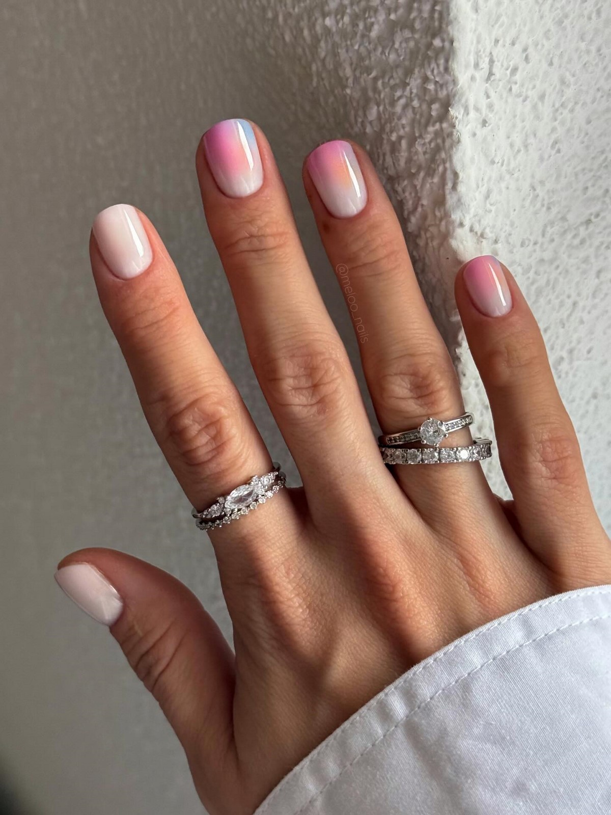 Манікюр з м’яким переходом кольору: новий вигляд у 2026 році